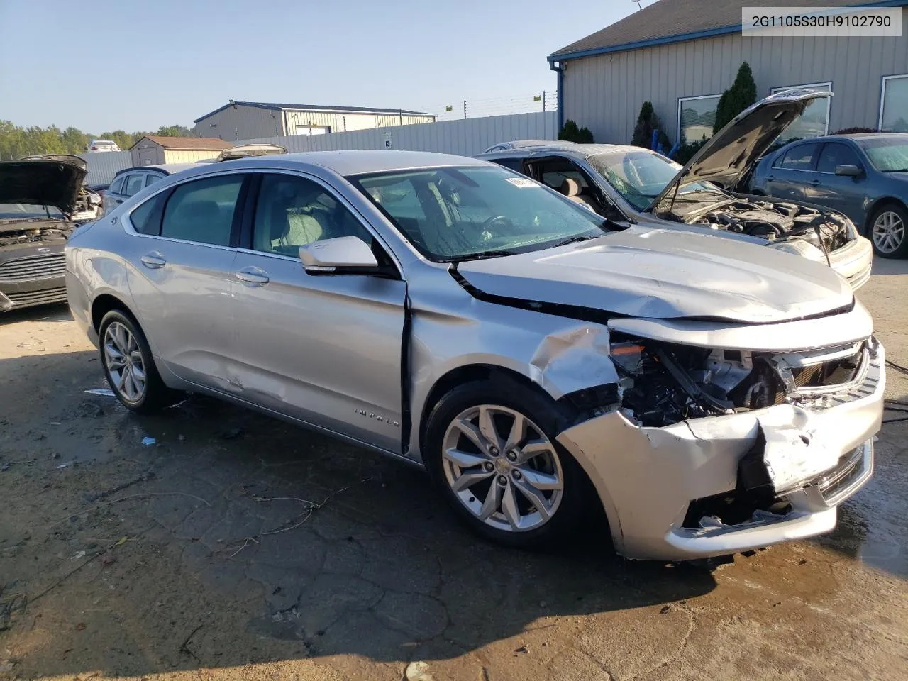 2G1105S30H9102790 2017 Chevrolet Impala Lt