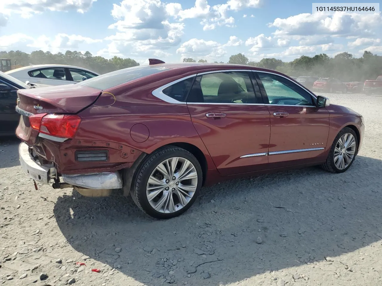 2017 Chevrolet Impala Premier VIN: 1G1145S37HU164646 Lot: 68919404