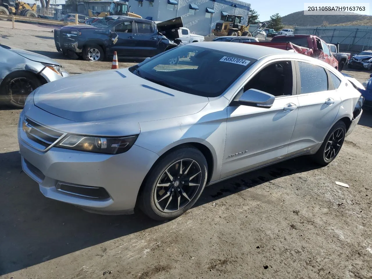 2017 Chevrolet Impala Lt VIN: 2G1105SA7H9163763 Lot: 68937074