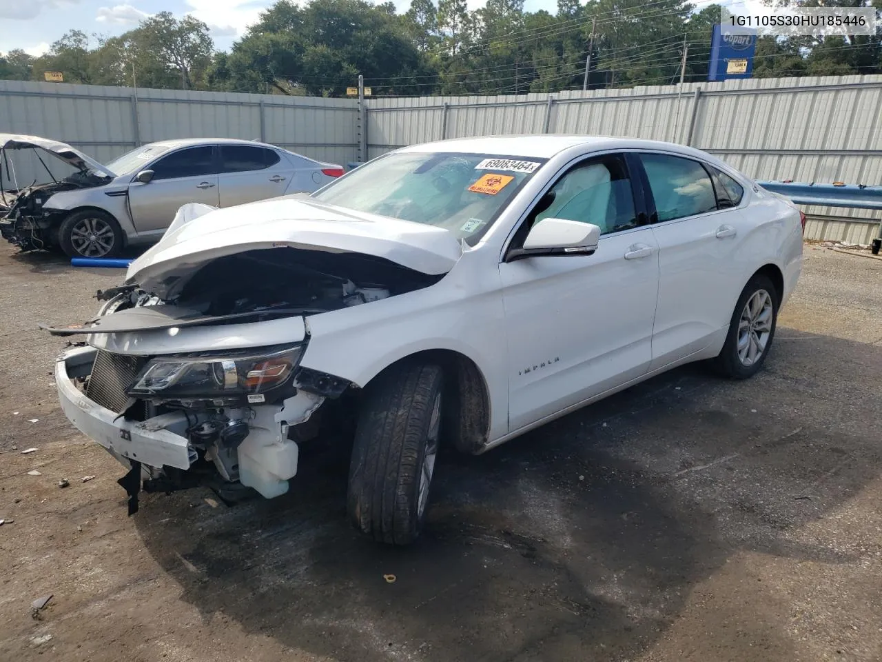 1G1105S30HU185446 2017 Chevrolet Impala Lt