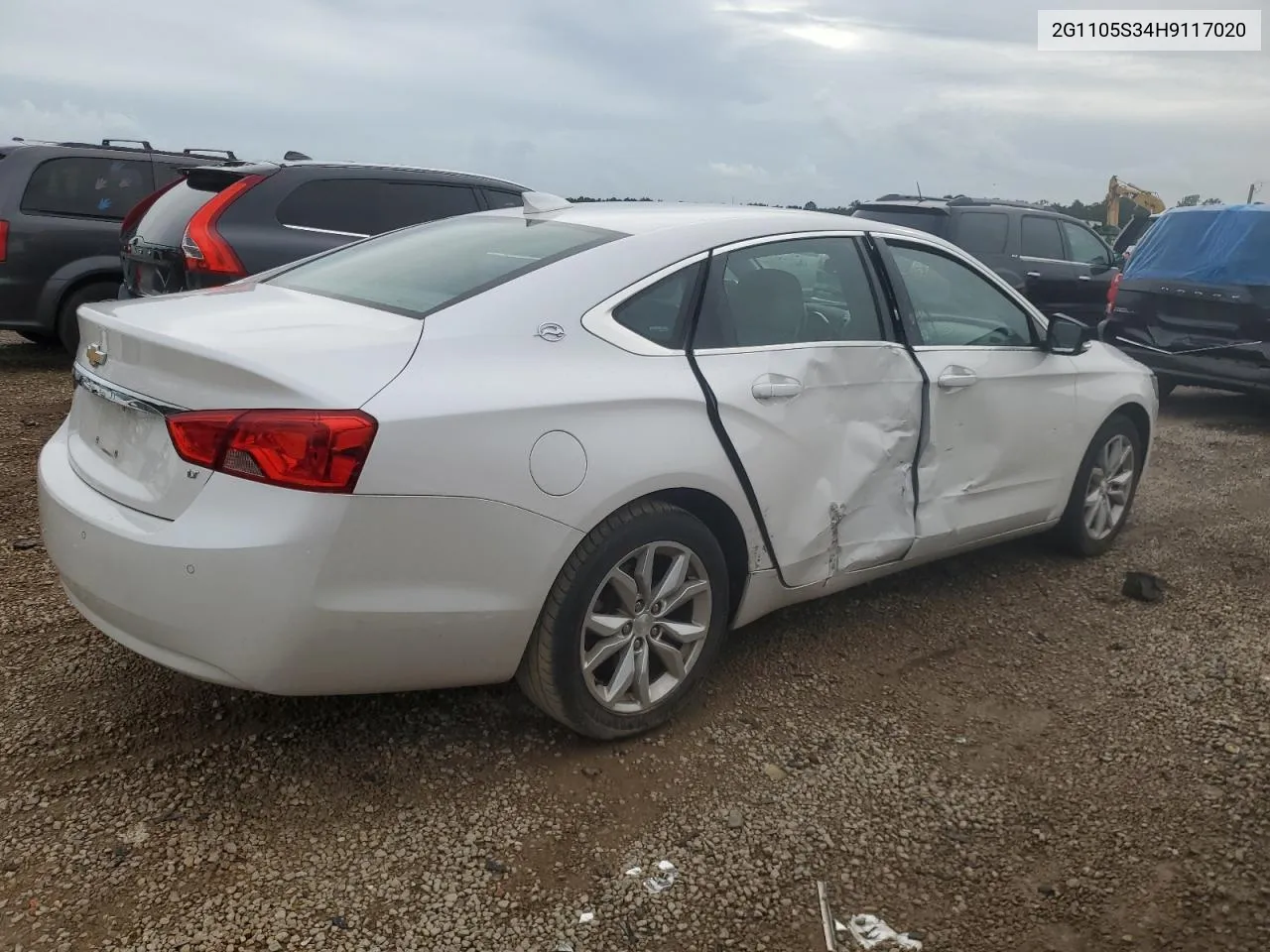 2017 Chevrolet Impala Lt VIN: 2G1105S34H9117020 Lot: 69219424