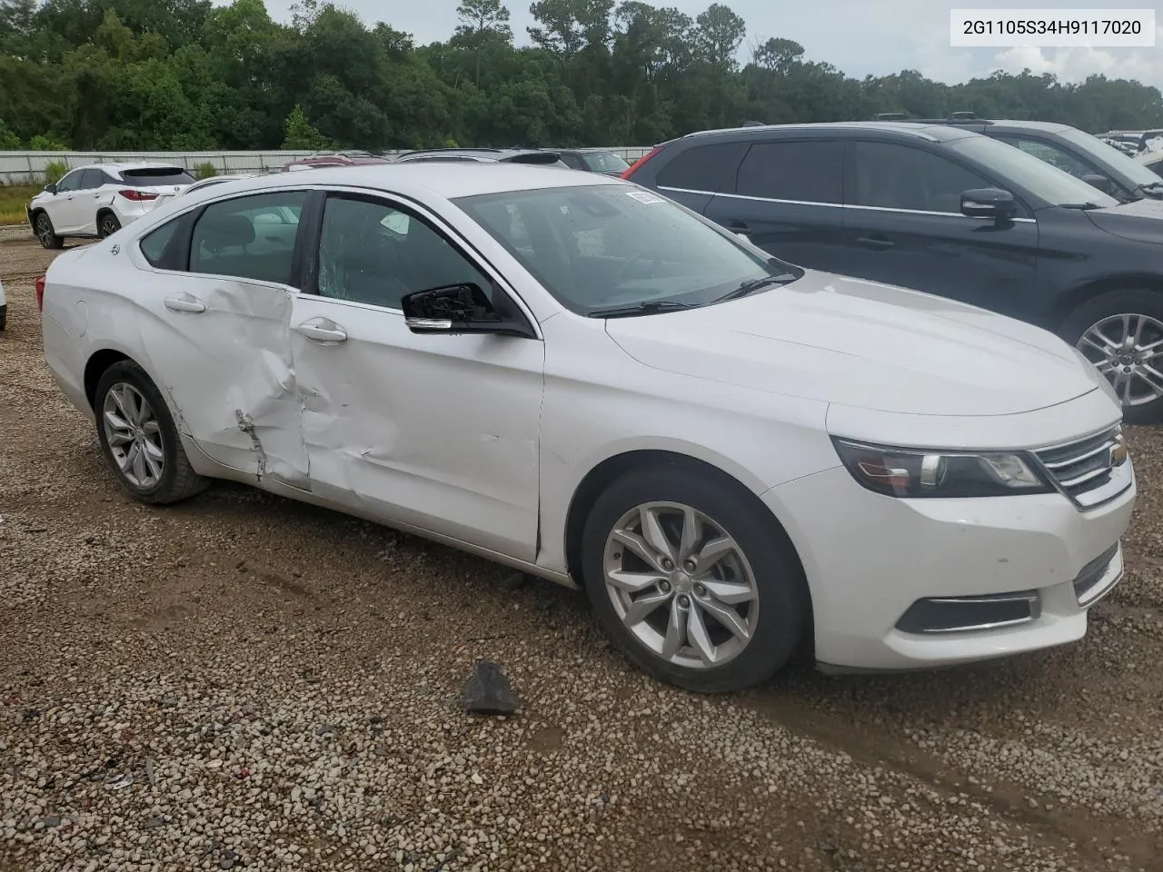 2017 Chevrolet Impala Lt VIN: 2G1105S34H9117020 Lot: 69219424