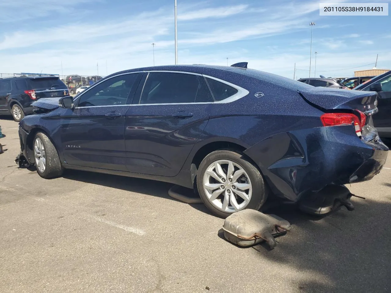 2G1105S38H9184431 2017 Chevrolet Impala Lt