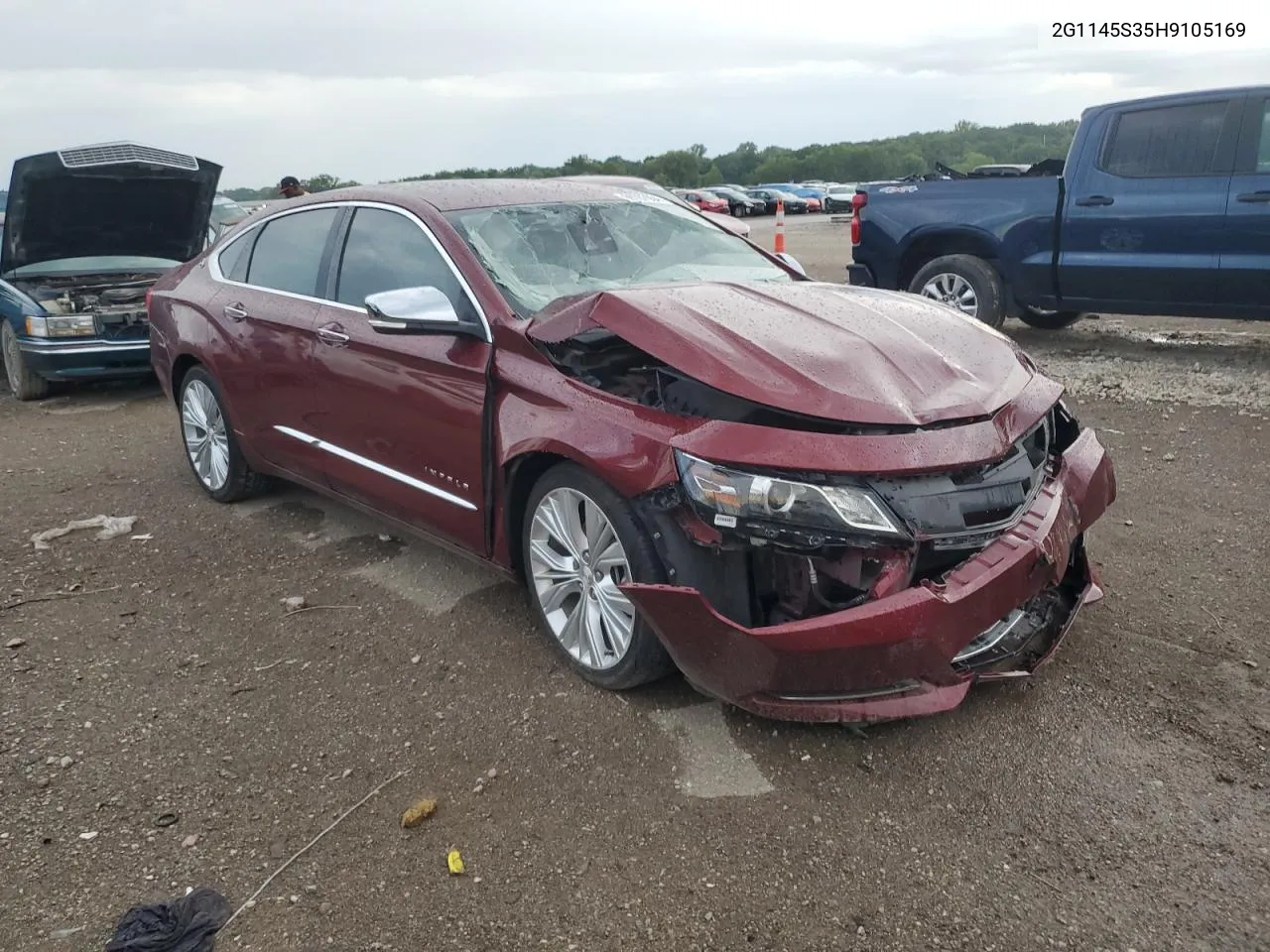 2G1145S35H9105169 2017 Chevrolet Impala Premier