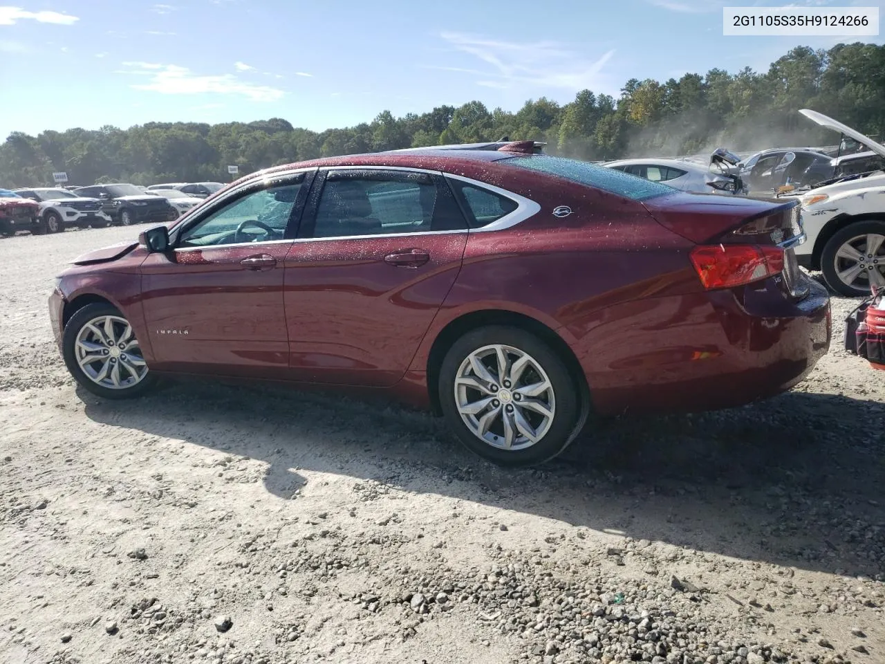 2G1105S35H9124266 2017 Chevrolet Impala Lt