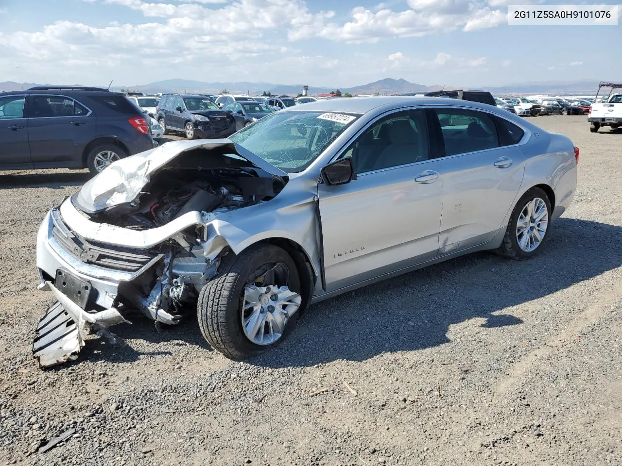 2G11Z5SA0H9101076 2017 Chevrolet Impala Ls