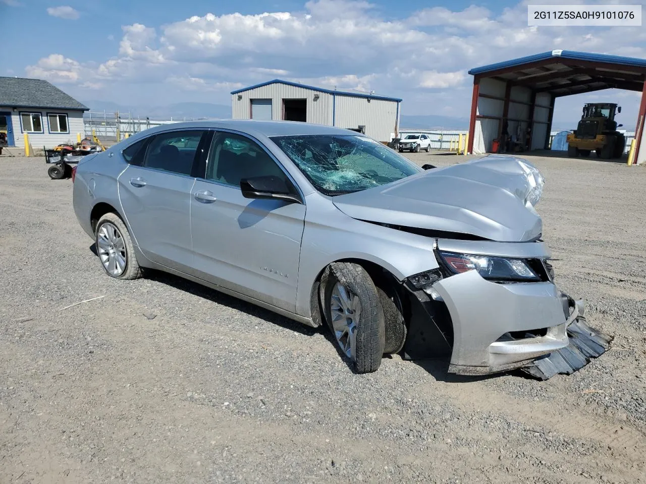 2G11Z5SA0H9101076 2017 Chevrolet Impala Ls