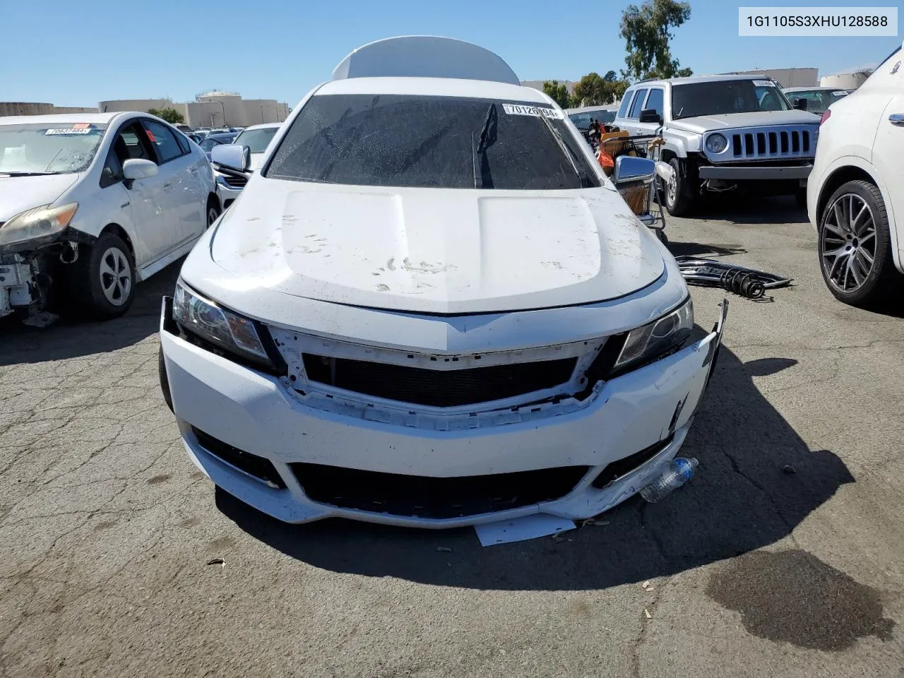 1G1105S3XHU128588 2017 Chevrolet Impala Lt