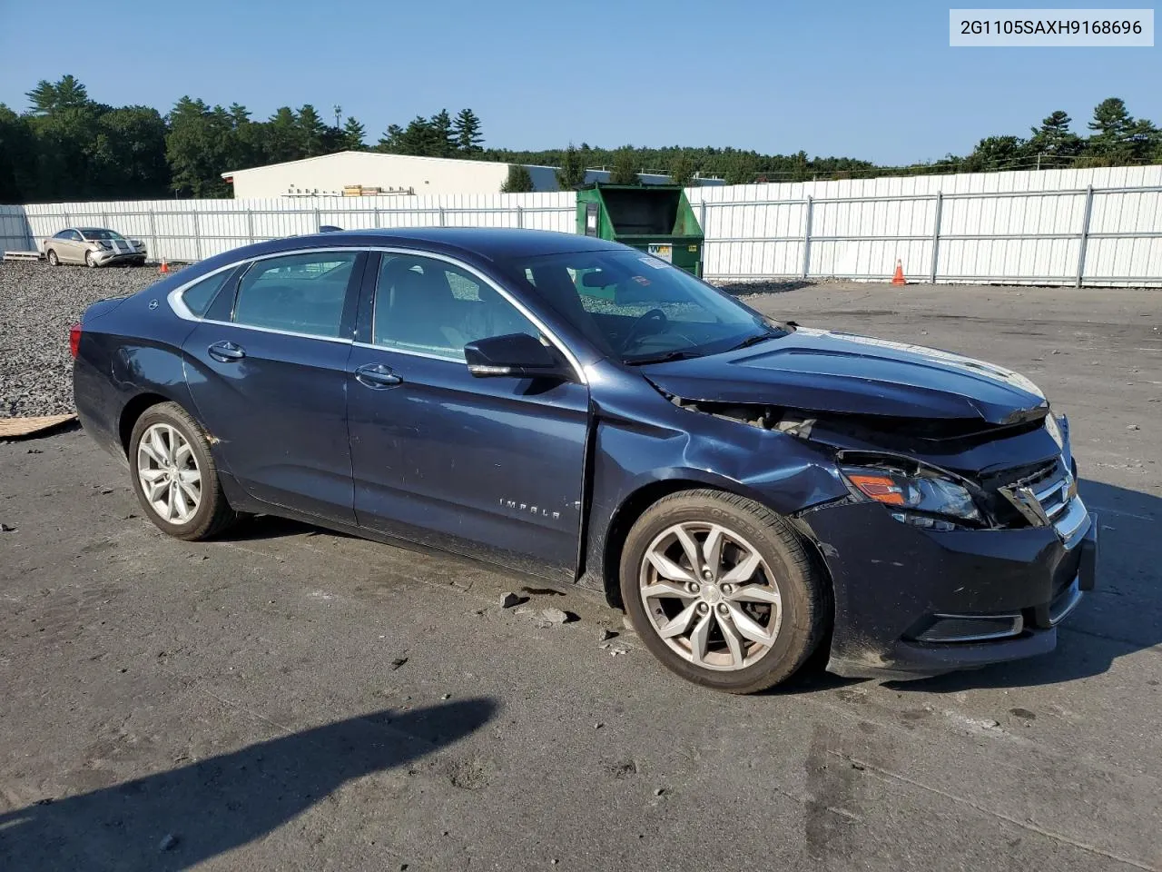 2G1105SAXH9168696 2017 Chevrolet Impala Lt