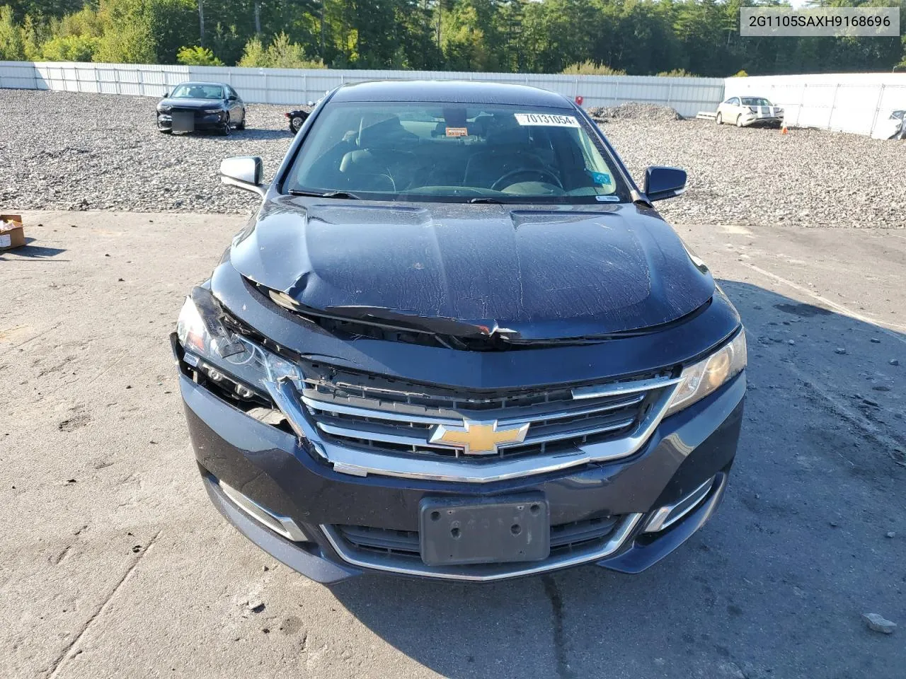 2017 Chevrolet Impala Lt VIN: 2G1105SAXH9168696 Lot: 70131054