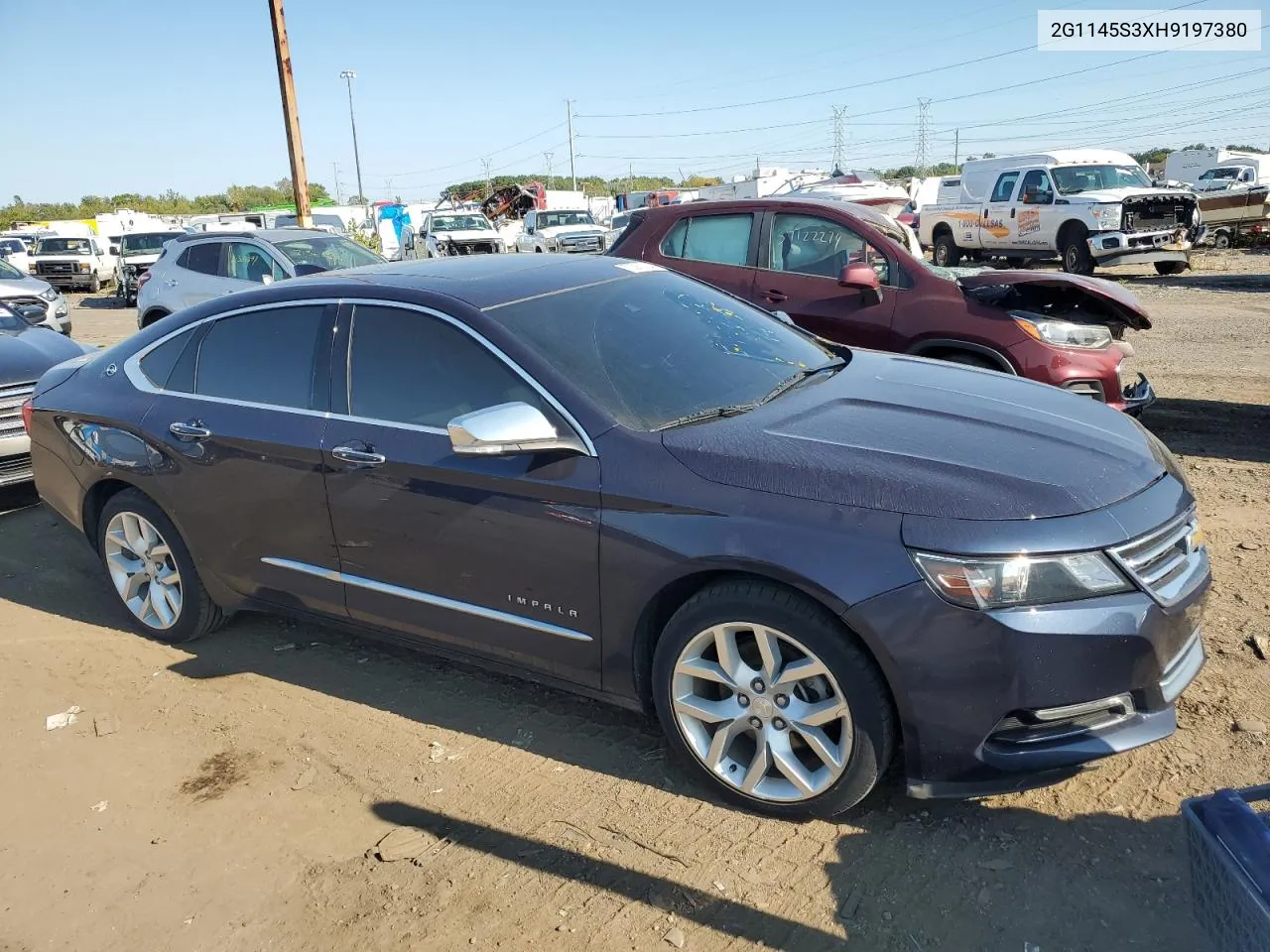 2017 Chevrolet Impala Premier VIN: 2G1145S3XH9197380 Lot: 70387024