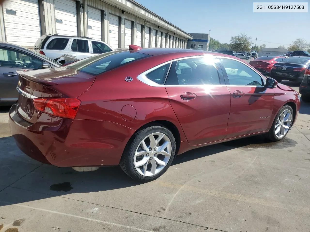 2G1105S34H9127563 2017 Chevrolet Impala Lt