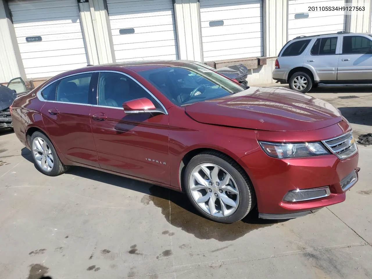 2017 Chevrolet Impala Lt VIN: 2G1105S34H9127563 Lot: 71090734