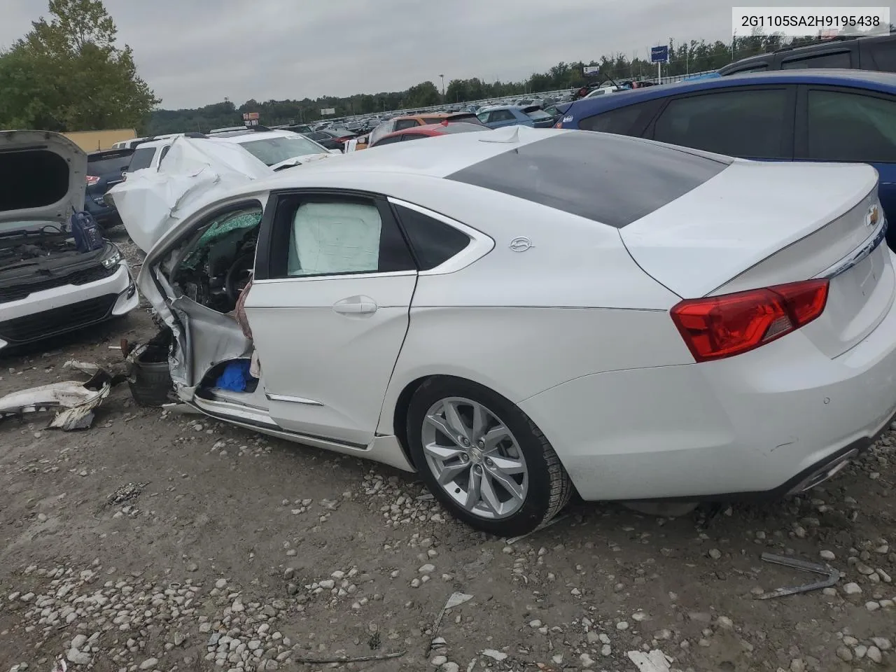 2017 Chevrolet Impala Lt VIN: 2G1105SA2H9195438 Lot: 71113544