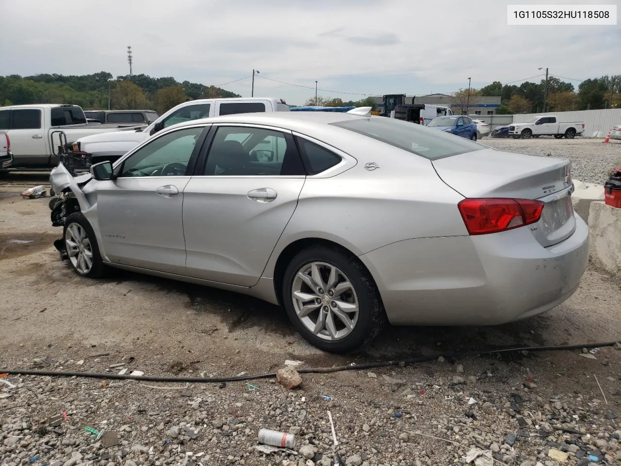 2017 Chevrolet Impala Lt VIN: 1G1105S32HU118508 Lot: 71183774