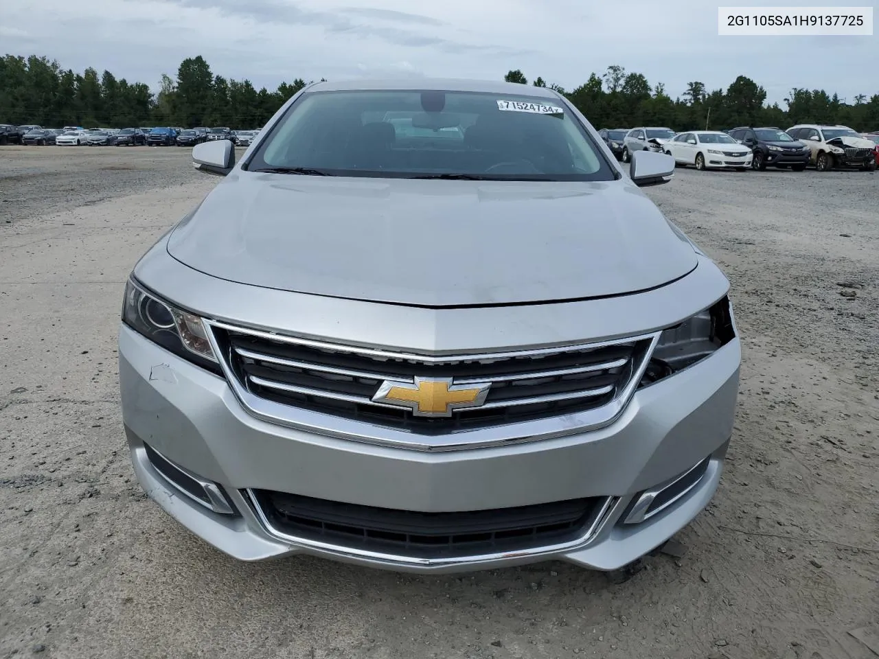 2G1105SA1H9137725 2017 Chevrolet Impala Lt