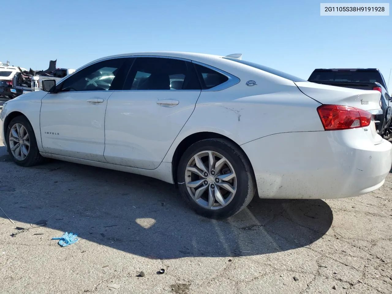 2017 Chevrolet Impala Lt VIN: 2G1105S38H9191928 Lot: 71602374