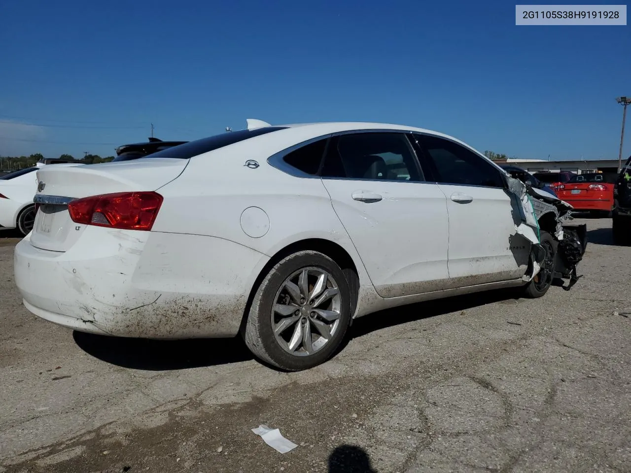 2017 Chevrolet Impala Lt VIN: 2G1105S38H9191928 Lot: 71602374