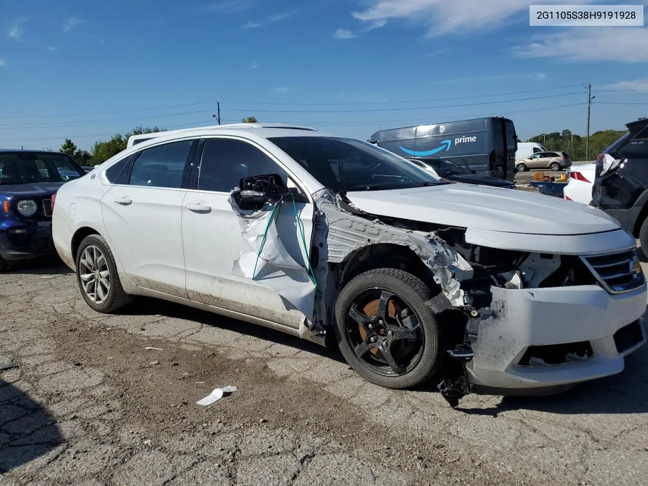 2G1105S38H9191928 2017 Chevrolet Impala Lt