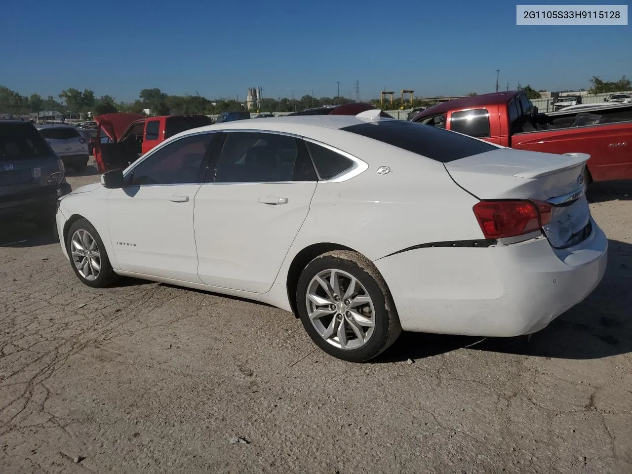 2017 Chevrolet Impala Lt VIN: 2G1105S33H9115128 Lot: 71695844