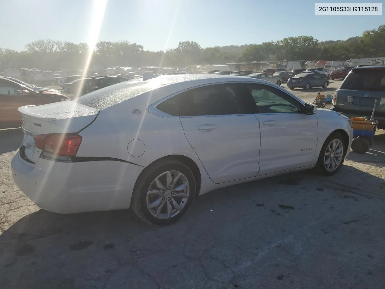 2G1105S33H9115128 2017 Chevrolet Impala Lt