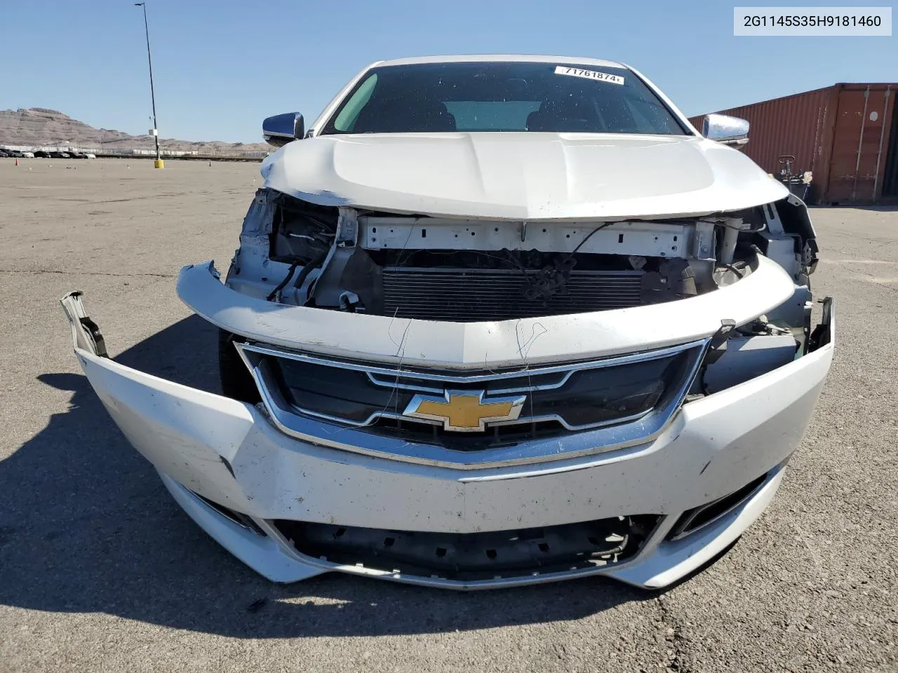 2017 Chevrolet Impala Premier VIN: 2G1145S35H9181460 Lot: 71761874