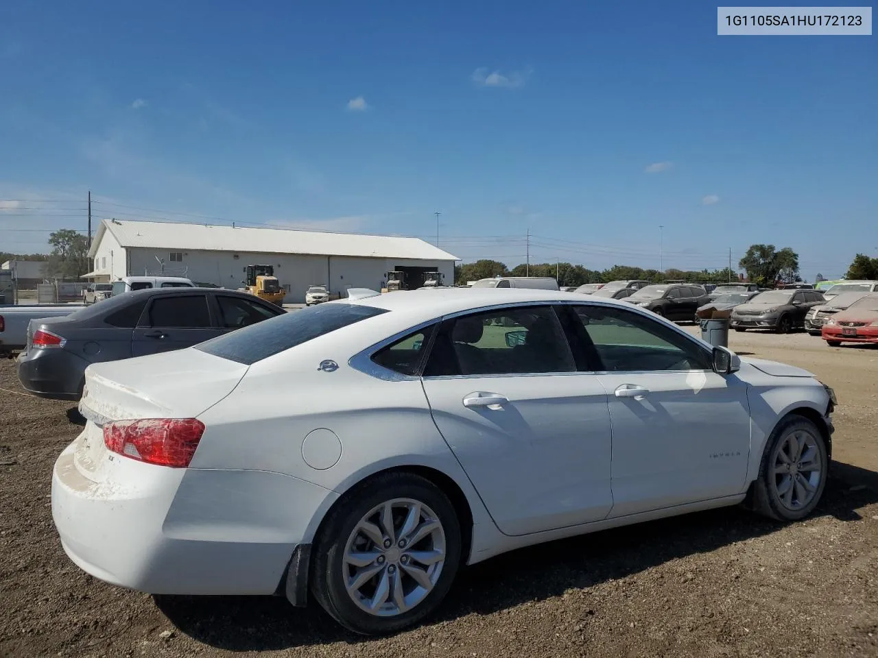 1G1105SA1HU172123 2017 Chevrolet Impala Lt