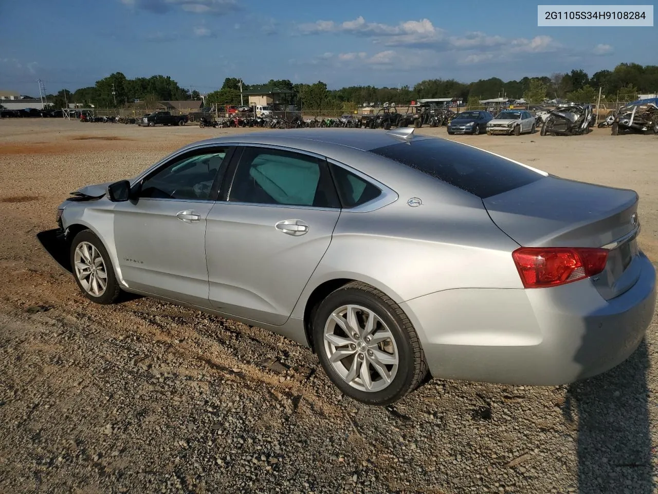 2G1105S34H9108284 2017 Chevrolet Impala Lt