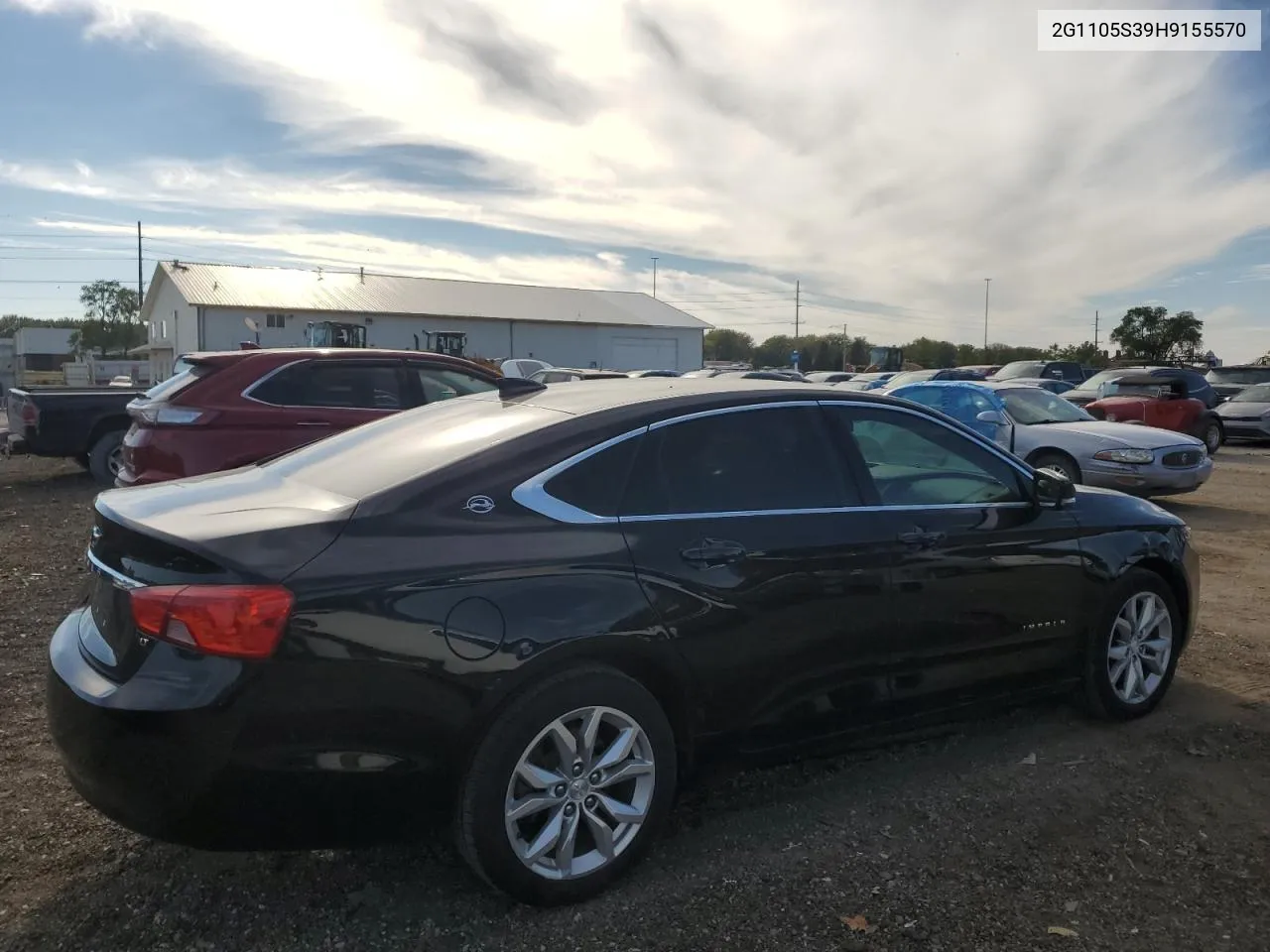 2G1105S39H9155570 2017 Chevrolet Impala Lt