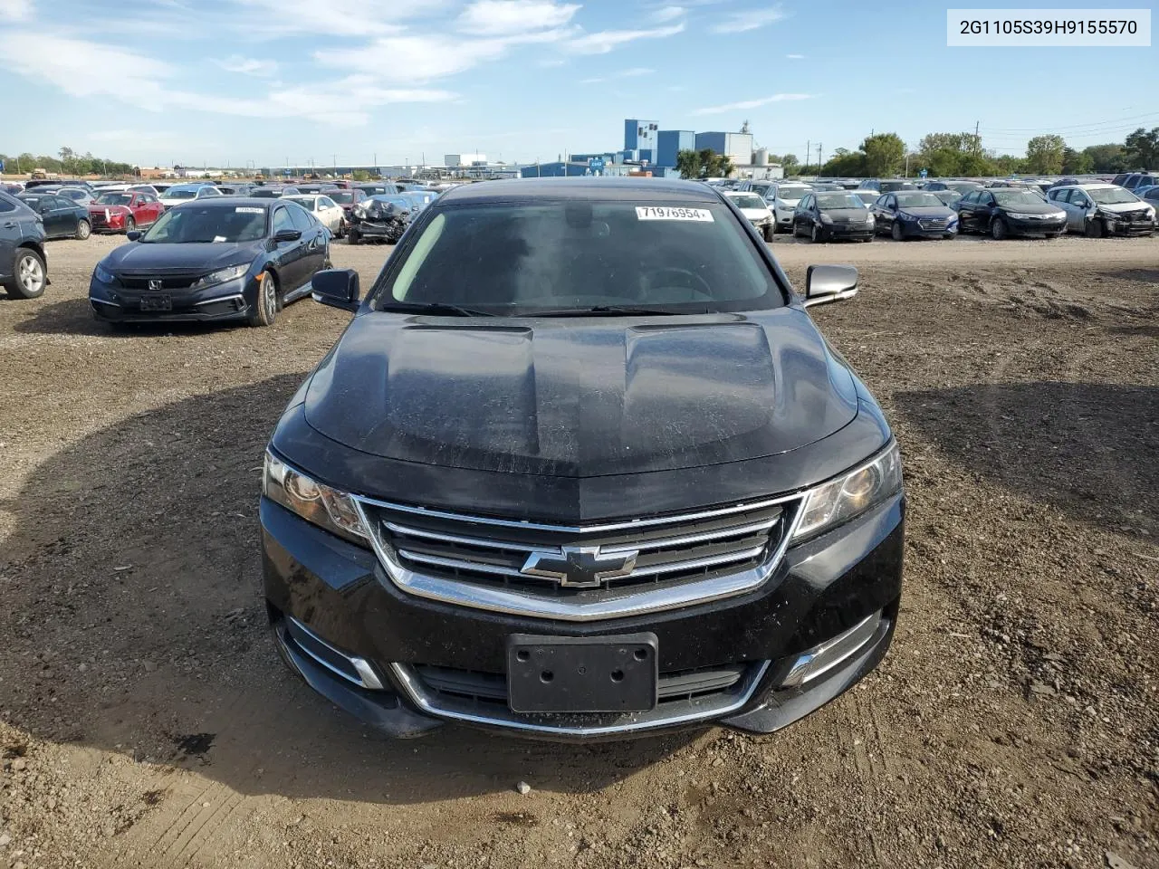 2G1105S39H9155570 2017 Chevrolet Impala Lt