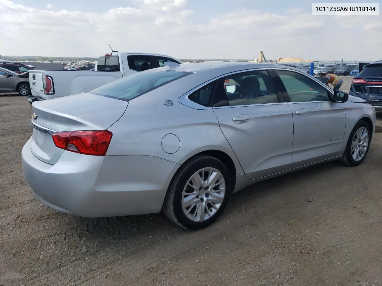 2017 Chevrolet Impala Ls VIN: 1G11Z5SA6HU118144 Lot: 71989284