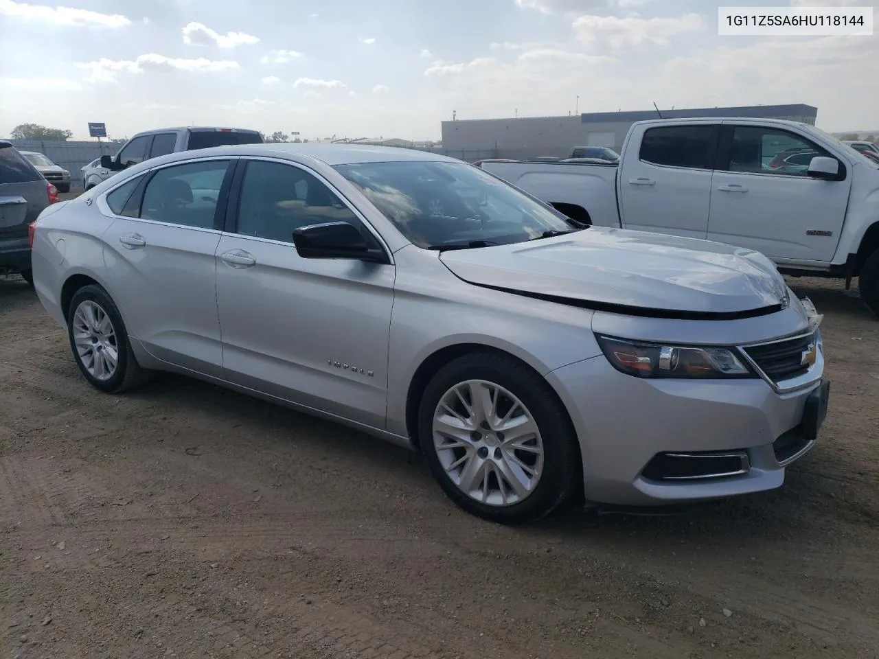 2017 Chevrolet Impala Ls VIN: 1G11Z5SA6HU118144 Lot: 71989284