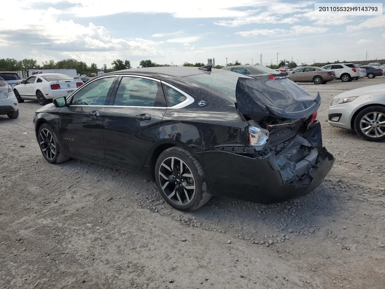 2017 Chevrolet Impala Lt VIN: 2G1105S32H9143793 Lot: 72135874