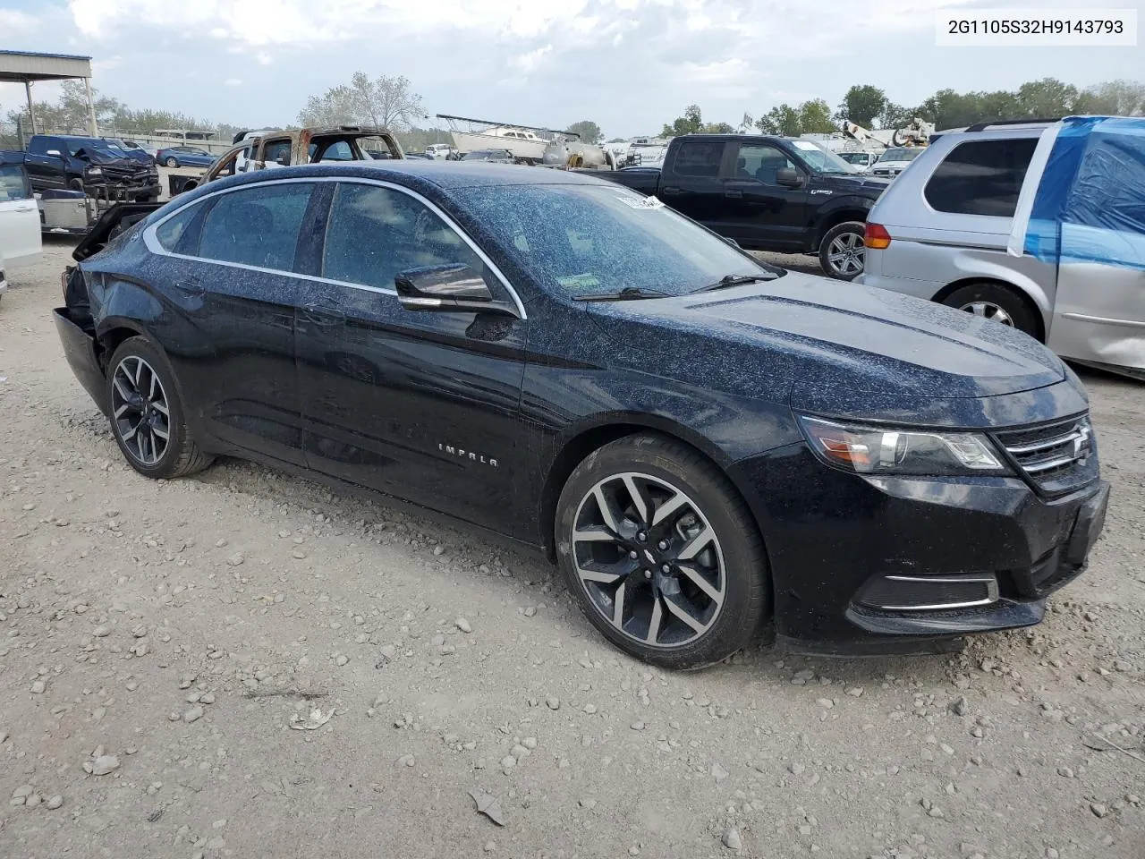 2G1105S32H9143793 2017 Chevrolet Impala Lt