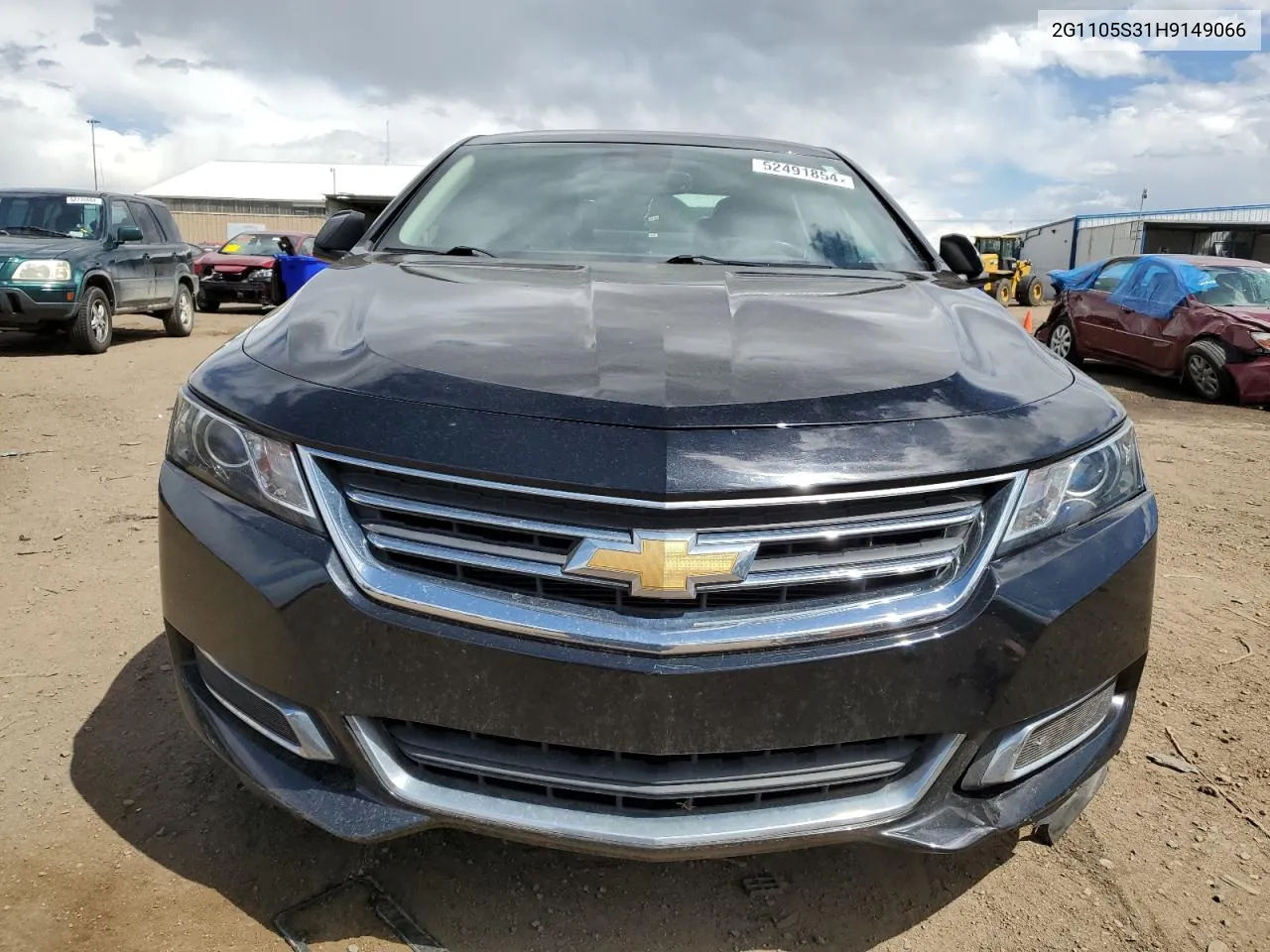 2017 Chevrolet Impala Lt VIN: 2G1105S31H9149066 Lot: 72286174