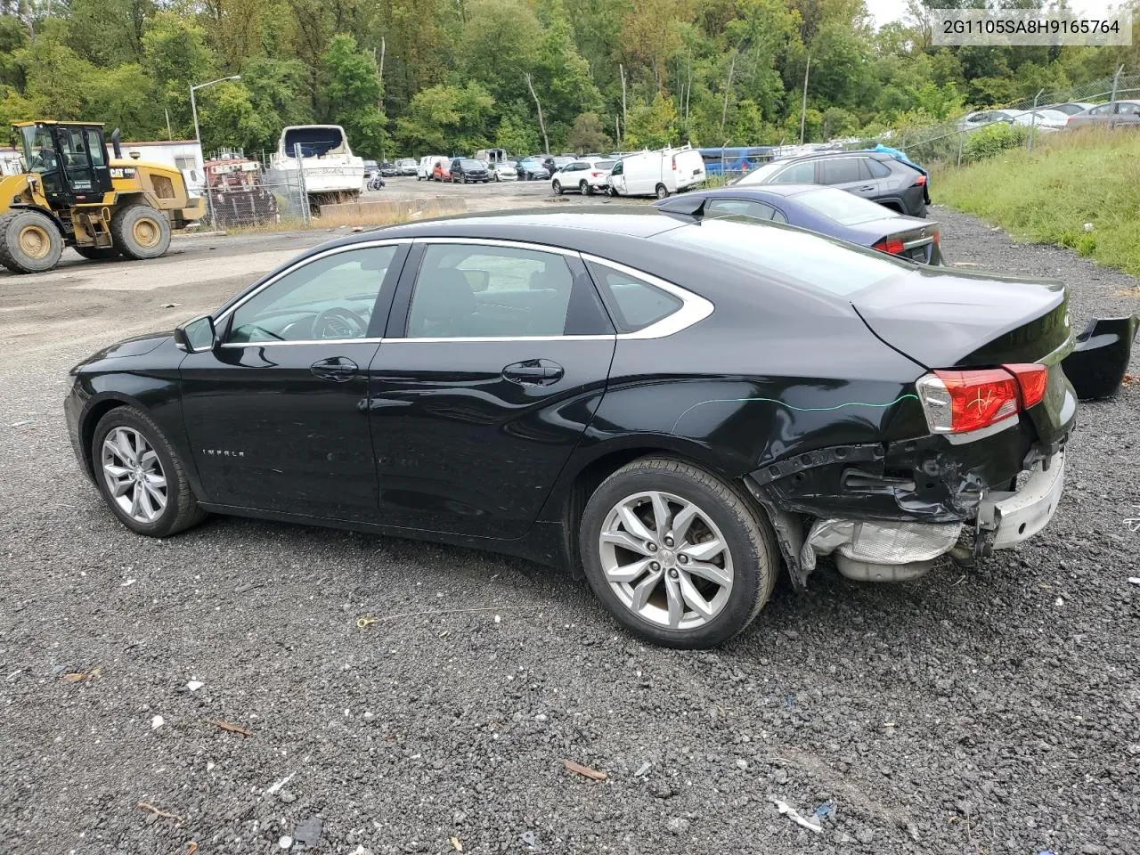 2017 Chevrolet Impala Lt VIN: 2G1105SA8H9165764 Lot: 72544104