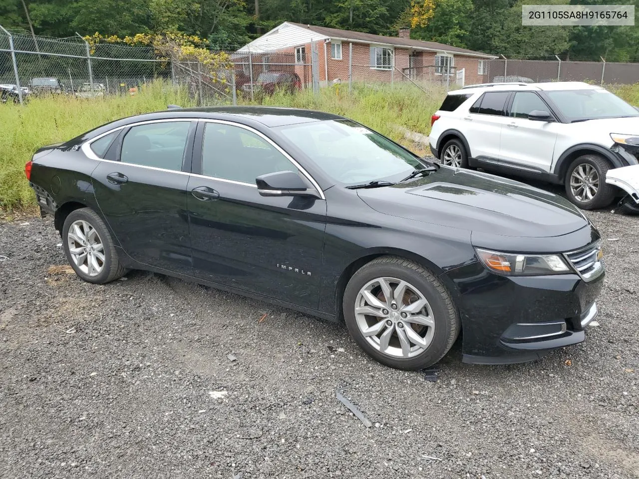 2017 Chevrolet Impala Lt VIN: 2G1105SA8H9165764 Lot: 72544104