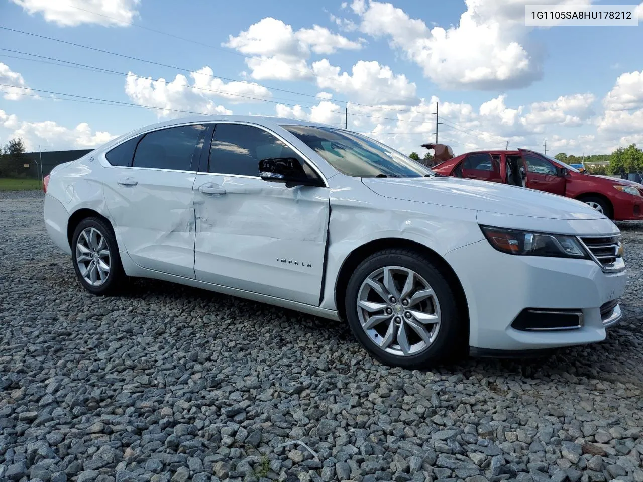 2017 Chevrolet Impala Lt VIN: 1G1105SA8HU178212 Lot: 72578644