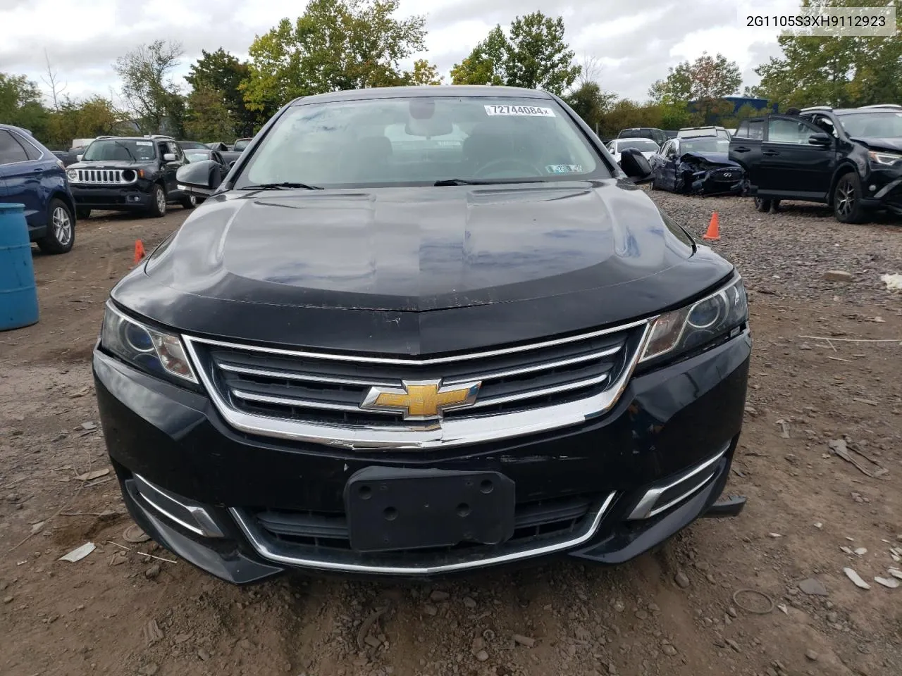 2017 Chevrolet Impala Lt VIN: 2G1105S3XH9112923 Lot: 72744084