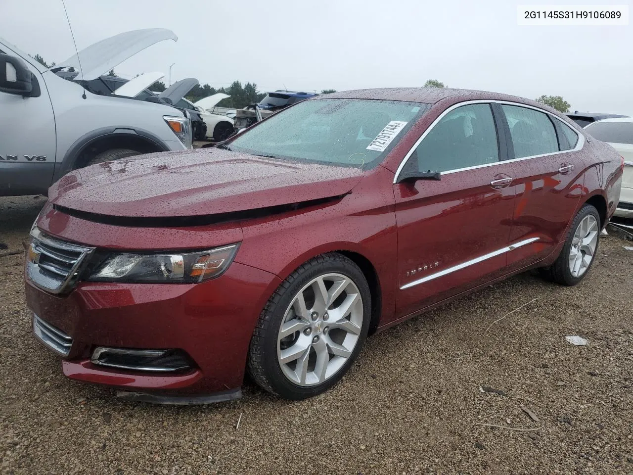 2G1145S31H9106089 2017 Chevrolet Impala Premier