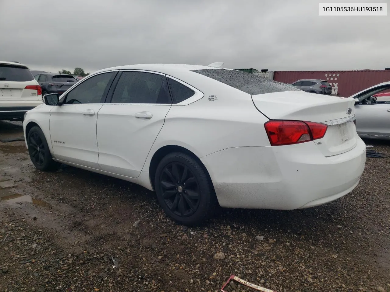 2017 Chevrolet Impala Lt VIN: 1G1105S36HU193518 Lot: 72899304