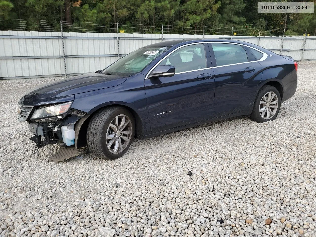 2017 Chevrolet Impala Lt VIN: 1G1105S36HU185841 Lot: 72952864