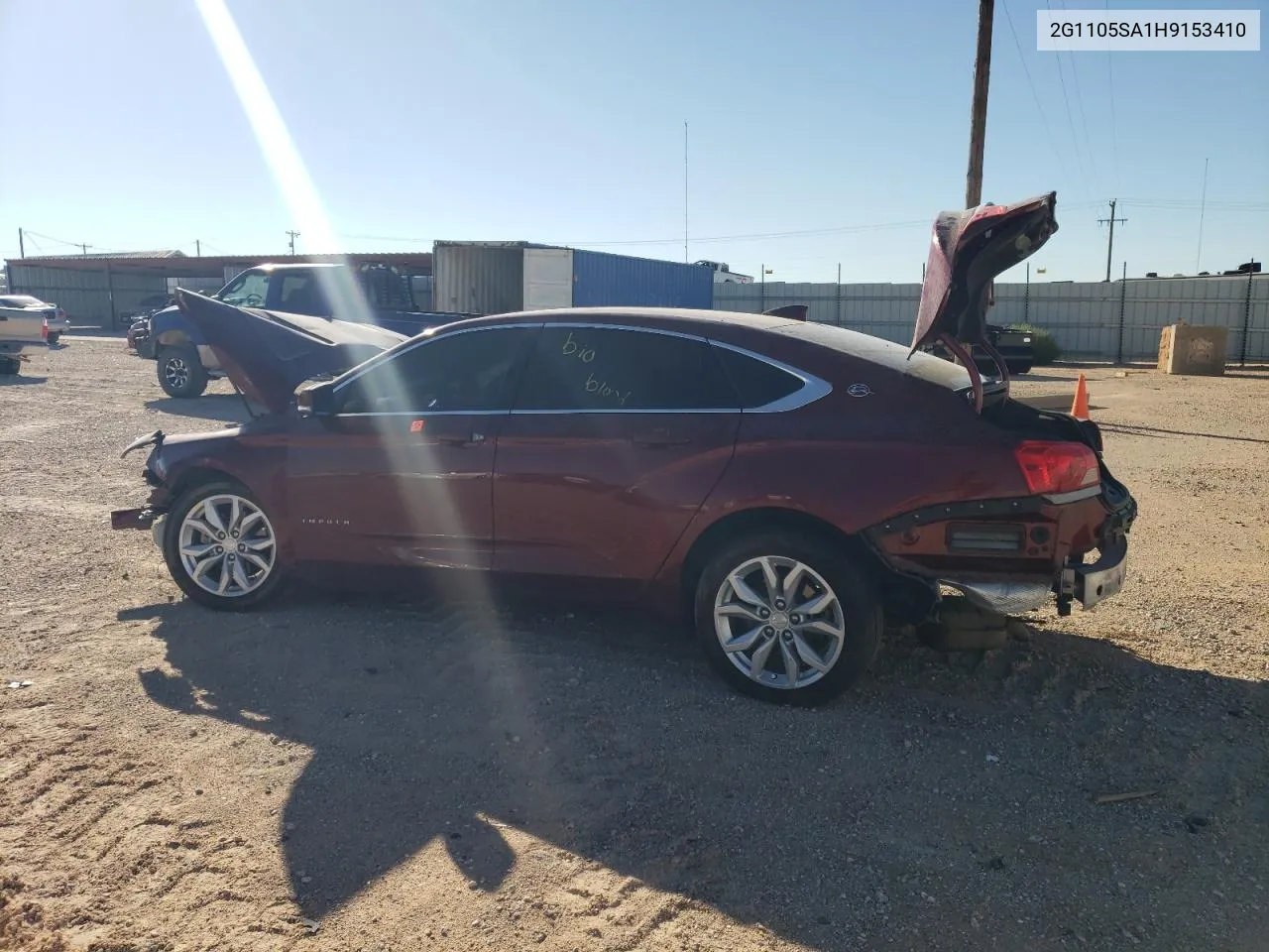 2G1105SA1H9153410 2017 Chevrolet Impala Lt