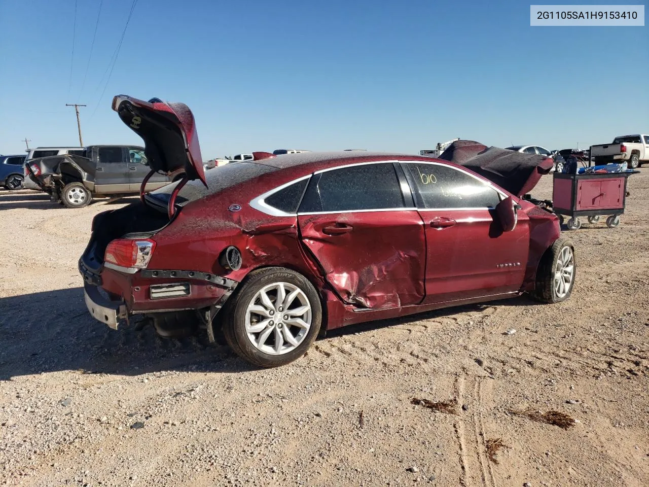 2G1105SA1H9153410 2017 Chevrolet Impala Lt