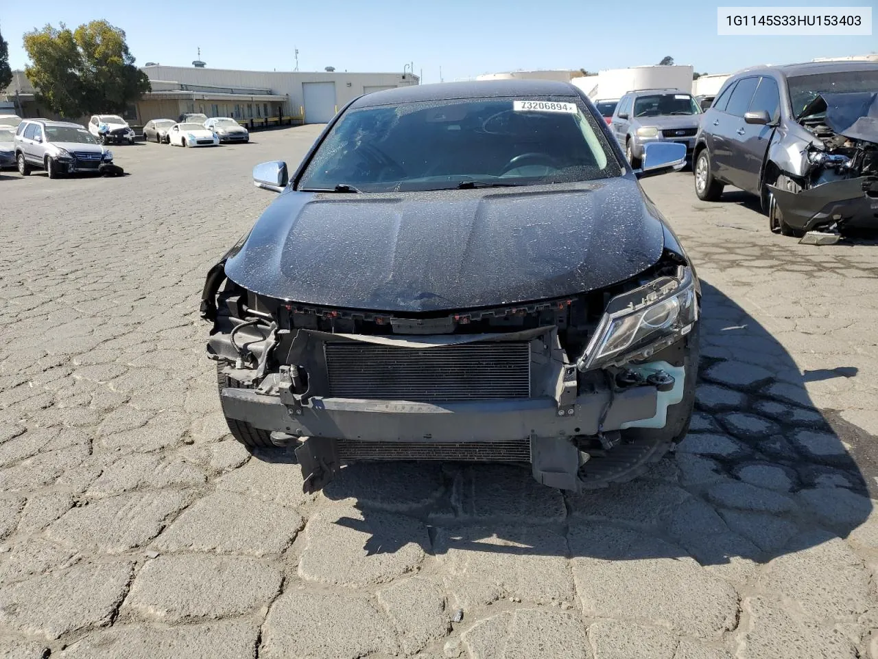 1G1145S33HU153403 2017 Chevrolet Impala Premier