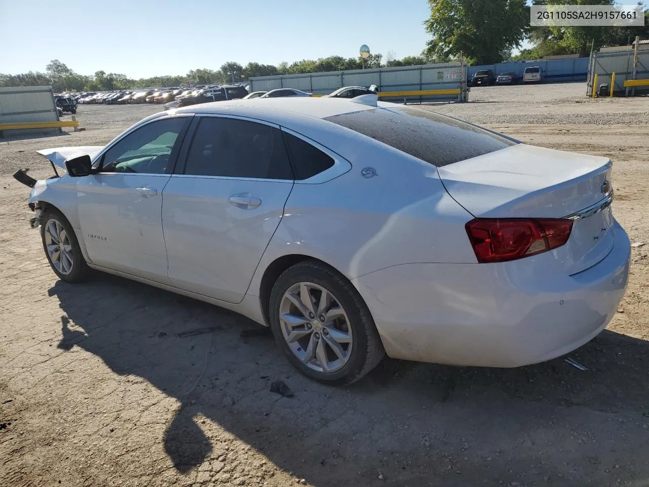 2017 Chevrolet Impala Lt VIN: 2G1105SA2H9157661 Lot: 73227404