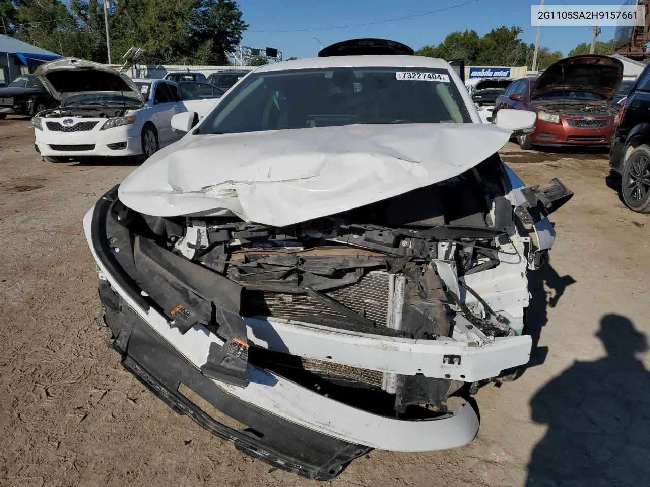 2G1105SA2H9157661 2017 Chevrolet Impala Lt