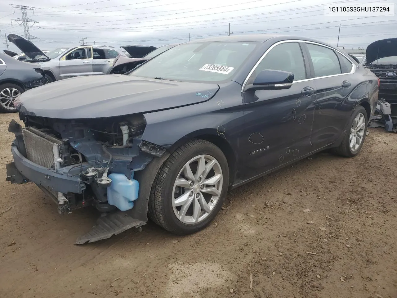 1G1105S35HU137294 2017 Chevrolet Impala Lt