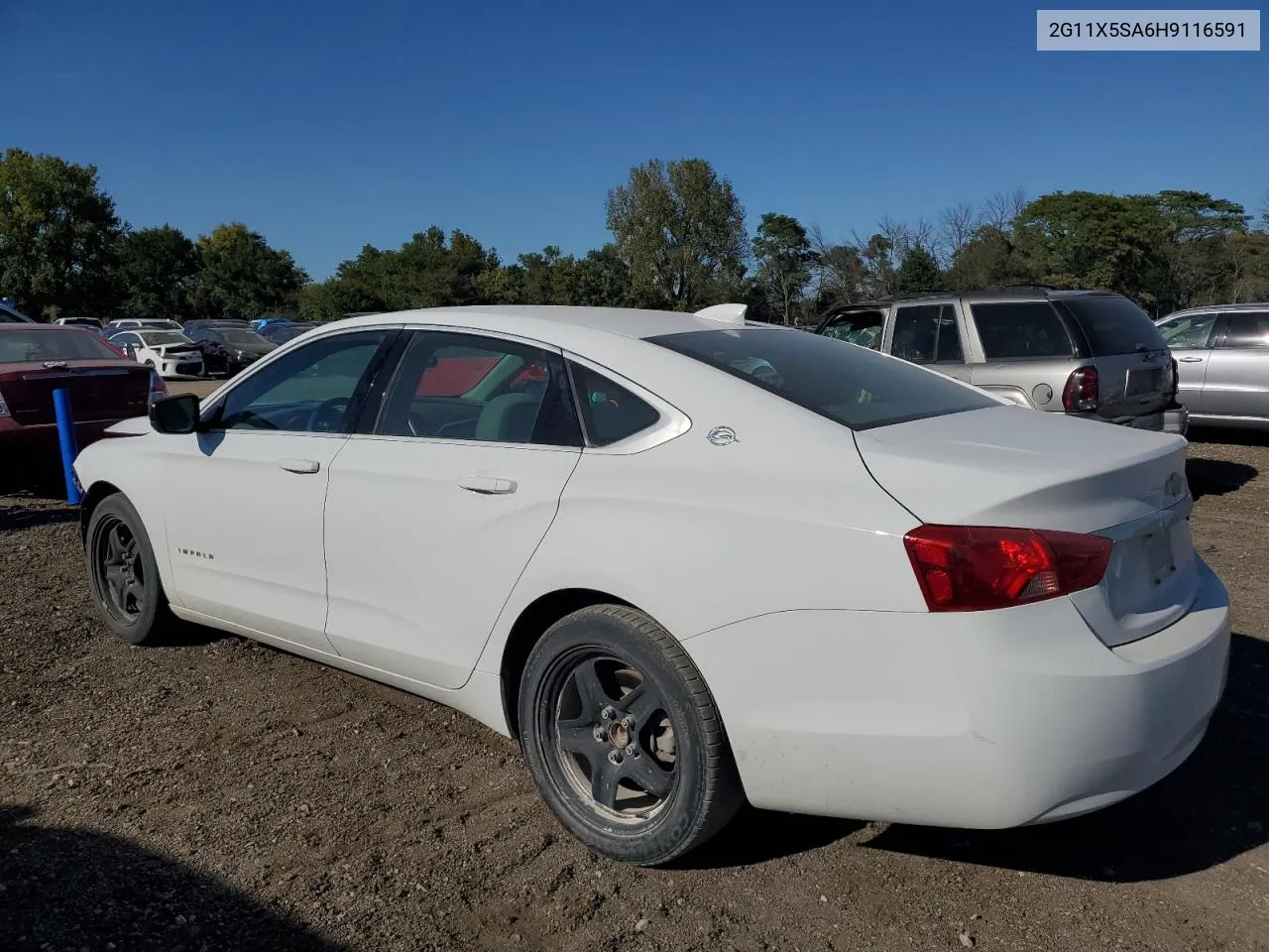 2017 Chevrolet Impala Ls VIN: 2G11X5SA6H9116591 Lot: 73335874