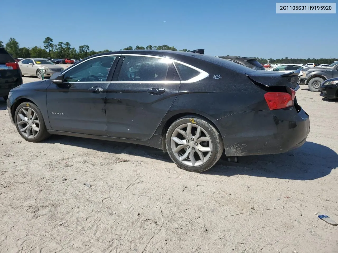 2G1105S31H9195920 2017 Chevrolet Impala Lt